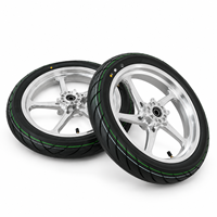 Roues en alliage HSKABIN CST 17 pouces 100/80-17 130/70-17 pour vélo électrique Surron Ultra Bee, moto électrique, pneus Supermoto