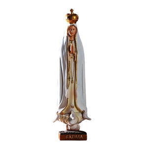 Estatua <span class=keywords><strong>de</strong></span> resina para mujer <span class=keywords><strong>de</strong></span> <span class=keywords><strong>Fátima</strong></span>, artesanía única, venta al por mayor - Product Image 3