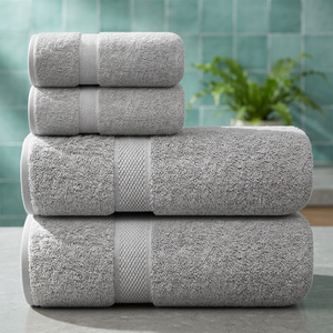 Serviettes ORCHID, hôtel, luxe, coton tissé, pelucheux, doux, absorbant, séchage rapide, modèle ORCHID10121, vente en gros, OEM - Product Image 1