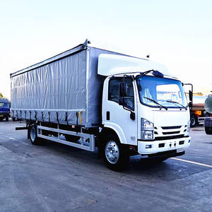Camión cortina lateral de lona 4x2 de alta calidad y barato Una variedad de furgonetas personalizadas para la venta - Product Image 3