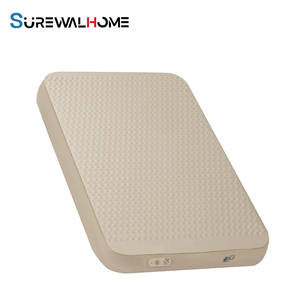 SUREWALHOME <span class=keywords><strong>Matelas</strong></span> de couchage auto-gonflant simple pour invités, <span class=keywords><strong>matelas</strong></span> de camping en mousse avec pompe intégrée - Product Image 1