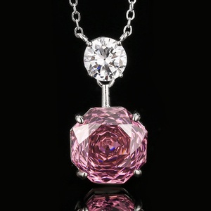 Fashion Eco-friendly Copper Wedding Jewelry <b>Sets</b> for Women 14-12mm Dried Rose Zircon Rose Cut Minimalist Elegant Bridal <b>Set</b> - Product Image 5