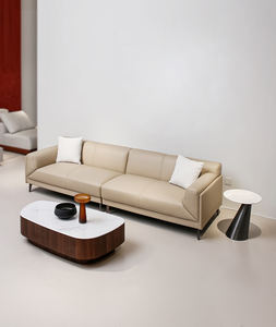 أريكة حديثة عالية الجودة مخصصة من الجلد الصناعي أريكة فندق - Product Image 4