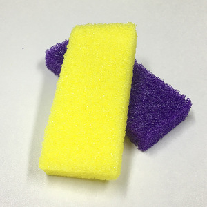 Herramienta de cuidado de los pies para salón de uñas, Mini esponjas desechables de colores para limar los pies, venta al por mayor - Product Image 1