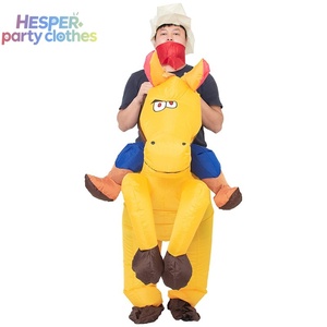 Costume de cowboy gonflable à thème animalier HESPER pour Halloween, idéal pour les soirées masquées - Product Image 3