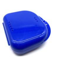 Boîte de retenue dentaire orthodontique, en plastique, taille variable, couleur bonbon personnalisée, 50 pièces