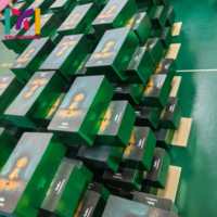 Cartes de tarot et d'oracle personnalisées par le fabricant, boîte imprimée offset de qualité supérieure avec design holographique doré et bords dorés