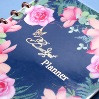 Journal intime personnalisé pour femmes, couverture rigide de haute qualité avec reliure en spirale, impression sur papier ordinaire