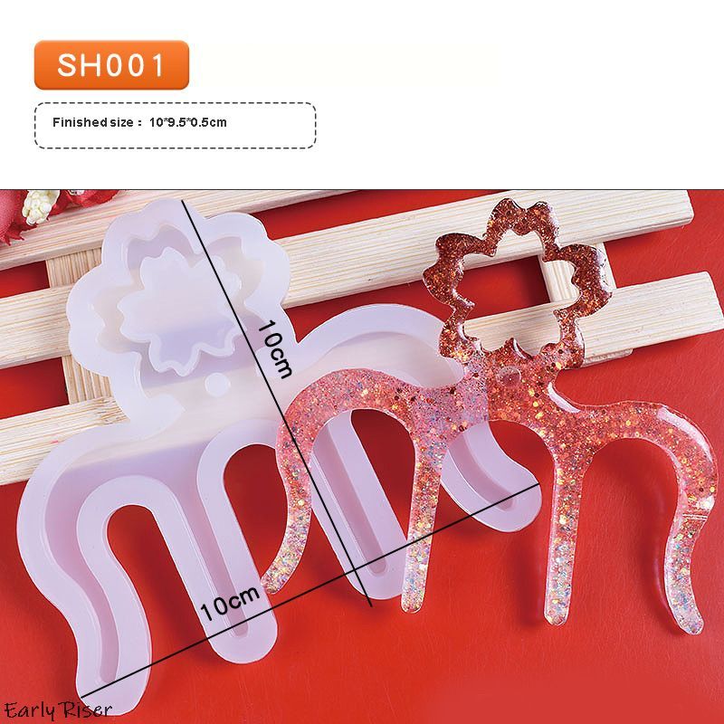 SH001 Moule en silicone pour clip de partition de fleurs de cerisier