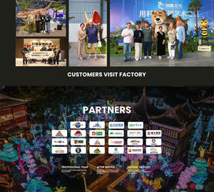 Dinosaurio Animatrónico de Tamaño Real para Parques Temáticos, Baryonyx de Fibra de Vidrio y Metal para Interiores, Ideal para Aeropuertos, Centros Comerciales, Guarderías y Salas de Juego - Product Image 4