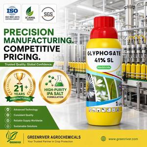 Glyphosate 41% SL Herbicide Systémique Non Sélectif <span class=keywords><strong>Désherbant</strong></span> Total Anti-Herbes Nocives Résistant à la Pluie 2H CAS 1071-83-6 pour l'Agriculture et les Vergers - Product Image 6
