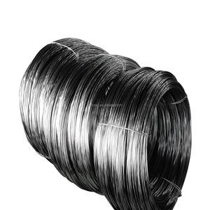 Alambre de encuadernación negro 1 4 Estructura de fijación de valla Rollos de alambre de púas con núcleo para hacer clavos de alambre de pollo - Product Image 2