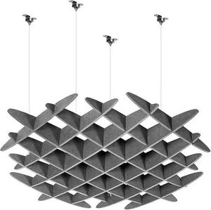 Pannello Fonoassorbente in Feltro PET Leggero e Facile da Installare per Soffitto Ufficio Pannello Acustico Sospeso in Poliestere - Product Image 1