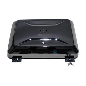 Boîte de rangement latérale <span class=keywords><strong>pour</strong></span> <span class=keywords><strong>tente</strong></span> de voiture en ABS noir <span class=keywords><strong>pour</strong></span> <span class=keywords><strong>Defender</strong></span> 90 2D 110 4D 2020-2023 - Product Image 1