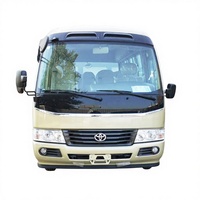 Bus Toyota Coaster d'occasion à 23 places, conduite à gauche, essence, à vendre