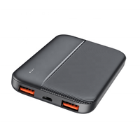 Cadeau d'affaires ensemble Power Bank 5000 mah nouveau Design Power Banks quatre interfaces Portable produit Mini portefeuille Powerbank 5000 mah