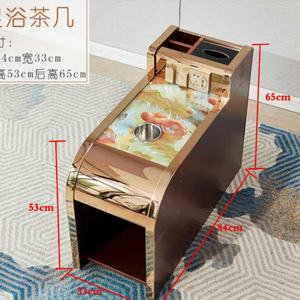 Mesa de Centro Económica y Sencilla para Manicura, Sauna, Belleza, Pequeña, con Masaje de Pies y Lavabo para Spa y Uso Doméstico - Product Image 3