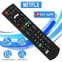Télécommande universelle de remplacement pour téléviseurs Panasonic, compatible avec tous les téléviseurs intelligents Panasonic Viera HD LCD LED Plasma TV RM-L1378