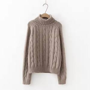 كنزة نسائية من الصوف الكشمير من OEM محبوك بياقة مدورة كنزة للنساء - Product Image 6