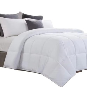 Gia đình tre <span class=keywords><strong>Comforter</strong></span> 100% tre điền Duvet thoáng khí và mát mẻ trắng cho phòng khách bộ đồ giường đặt - Product Image 2