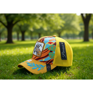 Cappello Trucker Bonnie a 6 Pannelli in Rete Traspirante Unisex Casual Primavera Estate con Design Ricamato Taglia Adulto 58-63Cm - Product Image 2