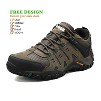 2023 nouvelle marque personnalisée randonnée mode hommes bottes haute qualité escalade caoutchouc montagne randonnée chaussures hommes randonnée chaussures