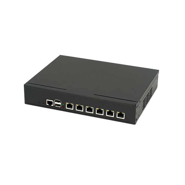 N150 Mini 1U Firewall & Router Server 6-Port Gigabit LAN Network Security Appliance with VPN for Opnsense Pfsense