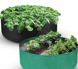 TX7169 sacs de culture non tissés de jardin moderne plantation de plantes durables seau de culture feutre rond sac de semis de légumes utilisation <span class=keywords><strong>au</strong></span> sol - Product Image 4