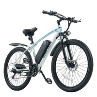 Sepeda Listrik Ban Tebal Burchda RX60 800W48V15Ah 27.5 Inci 21 Kecepatan Elektronik