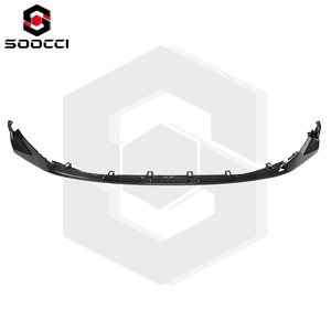 Séparateur avant en fibre de carbone sèche M3 M4 Style MP pour <span class=keywords><strong>BMW</strong></span> G80 G81 M3 G82 G83 M4 mise à niveau avant Scoop pare-chocs lèvre Spoiler menton nouveau - Product Image 3