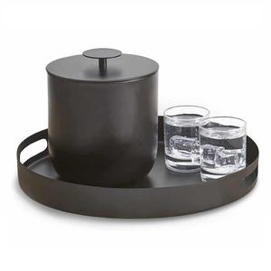 Steel Wine Beer <b>Ice</b> <b>Bucket</b> With Tongs & Lid With Silver Finished Stainless Steel <b>Ice</b> <b>Bucket</b> Double Walled Insulated Sparkling - Product Image 3