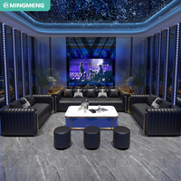 Canapé de bar en forme de U ou en forme de L personnalisé pour boîte de nuit, hôtel, comptoir, mobilier moderne, stand d'événement, ensemble de canapés