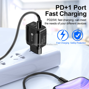 <span class=keywords><strong>Chargeur</strong></span> rapide PD20W Adaptateur de voyage USB compatible avec les téléphones mobiles <span class=keywords><strong>Samsung</strong></span> Android Sortie QC3.0 5V pour l'utilisation de la caméra de chargement de téléphone - Product Image 4