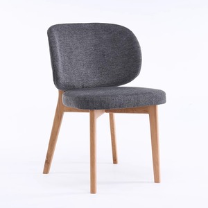 Chaises de Salle à Manger Modernes Nordiques de Luxe avec Coussin en Tissu, Structure en Bois, Mobilier de Maison et Bureau pour Salle à Manger - Product Image 6