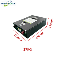 Batterie au lithium de grande capacité 51.2V Lifepo4 Solution de stockage d'énergie domestique à haut rendement