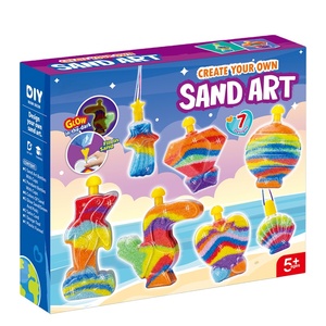 Tự làm phát sáng trong màu tối cát nghệ thuật chai <span class=keywords><strong>kit</strong></span> đồ chơi giáo dục cho bé trai và bé gái Quà tặng hoàn hảo cho biểu hiện sáng tạo - Product Image 1