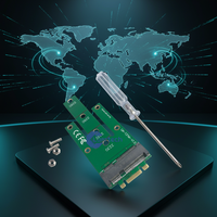 Adaptador M.2 a PCIE Tipo B con Accesorios, Equipos Inalámbricos 4G, Solución IoT, Adaptador M.2 PCIE Tipo B, Módulos Celulares 4G