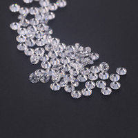 Hanyu En Gros Zircone Cubique Mêlée 3A 4A 5A Taille Ronde Brillant CZ Pierre Gemme Zircon Blanc Zircone Cubique