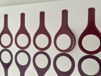 Einweg-Kopfhaut-Testkarte zur Sebum-Prüfung für Friseursalons, OEM-Großhandelsangebot zur Bestimmung des Kopfhauttyps