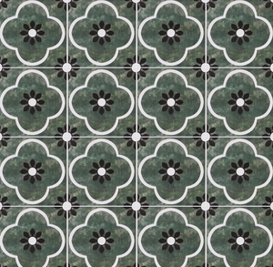 Sticker mural vert pour cuisine Papier peint <span class=keywords><strong>imitation</strong></span> carrelage Papier peint mural floral <span class=keywords><strong>Autocollant</strong></span> mural pour meubles <span class=keywords><strong>Autocollant</strong></span> mural pour cuisine - Product Image 1