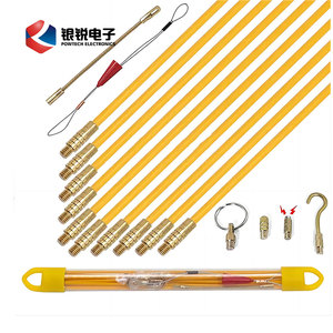 10m (10x1m) thợ điện cáp que Kit 13 mảnh đuổi/Kéo dây dẫn - Product Image 1