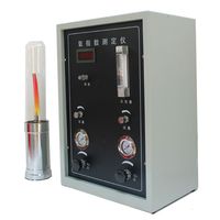 Testeur numérique d'indice d'oxygène ASTM D 2863, ISO 4589-2 - Équipement de test d'indice d'oxygène limité - GA-9001-A
