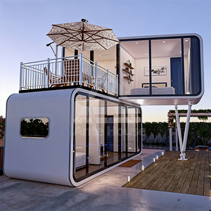 Maisonnette Apple Cabin reconditionnée |   Design moderne |   Salle de bain et cuisine préinstallées |   Écologique |   Hôtel de transport modifié - Product Image 4