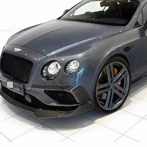 อะไหล่รถยนต์ คาร์บอนไฟเบอร์ทรง ST สำหรับกันชนหน้า เหมาะสำหรับ Bentley Continental GT ปี 2015-17 ชุดแต่ง - Product Image 6