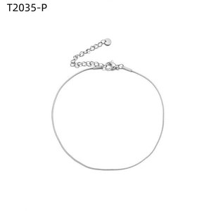 Amy Amy Fine <b>Anklet</b> 925 Silver Minimalist Design For Women Everyday Wear - Product Image 1