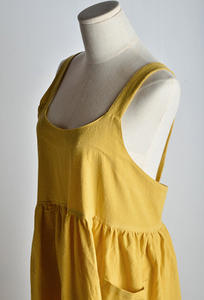 Coreano del commercio all'ingrosso di Cotone di Tela Pubblicità <span class=keywords><strong>Grembiule</strong></span> Da Cucina Fiorista Abiti Da Lavoro LOGO Stampato - Product Image 6