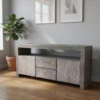 Ardena Commode/Meuble de rangement en chêne massif européen moderne de haute qualité, couleur personnalisable, peinture non toxique, multi-usages pour chambre à coucher