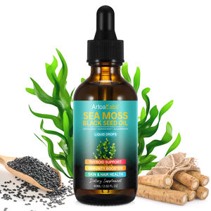 批发60毫升有机素食海苔液体滴补充黑籽油Ashwagandha增强免疫力甲状腺支持 - Product Image 6