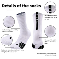 Chaussettes de sport de compression unisexe avec logo brodé personnalisé pour le tennis Chaussettes de sport de créateur pour hommes en coton athlétique à la cheville pour le printemps OEM Running