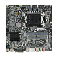 Yeni Zhiren H510DA Çift Yuvalı DDR4 SATA Entegre Grafikli Mini-ITX Hepsi Bir Arada Anakart 510 Çip 64GB PCI-Express X16